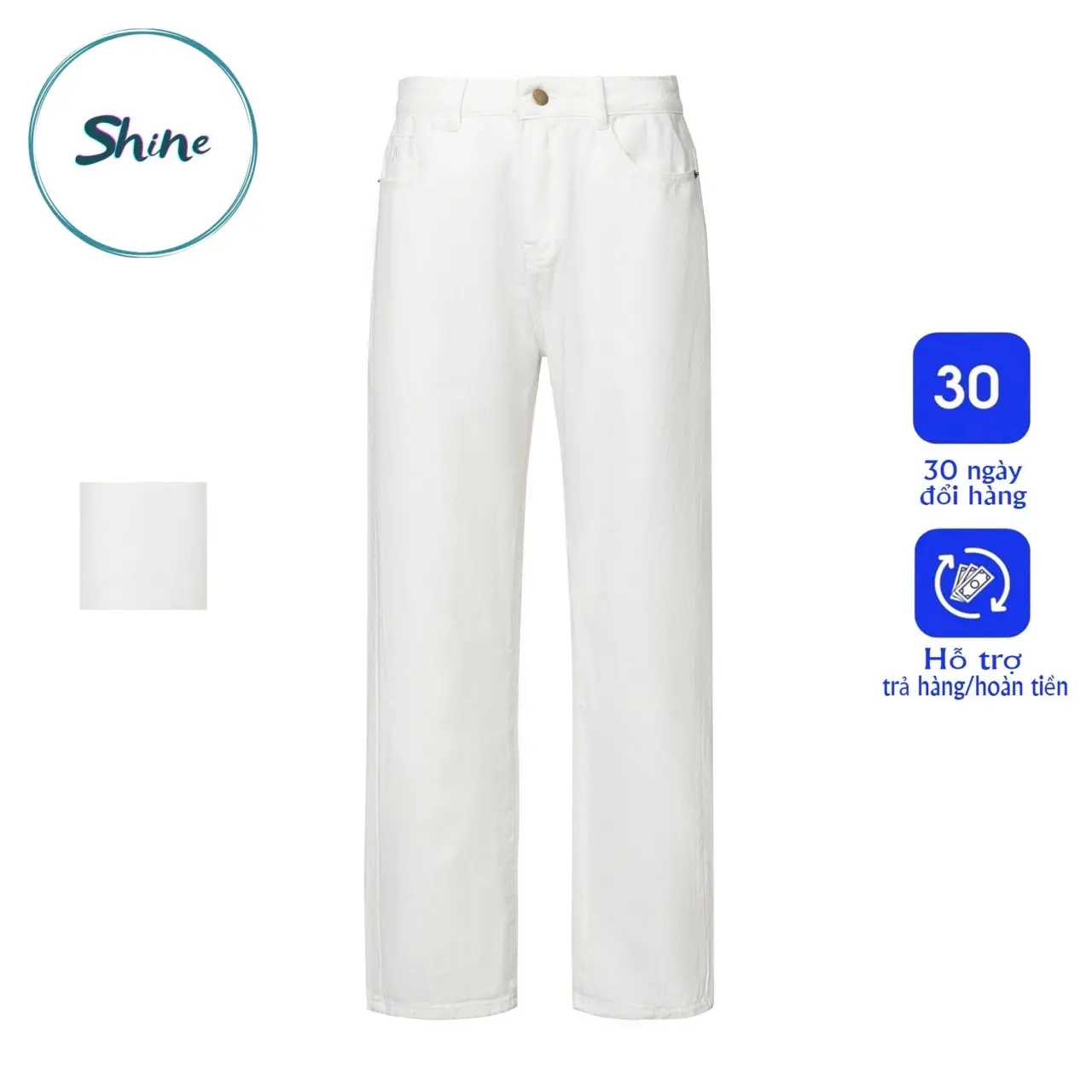 Quần jeans xuông Menswear Nam Pants jeans có thể giặt máy thường  Denim