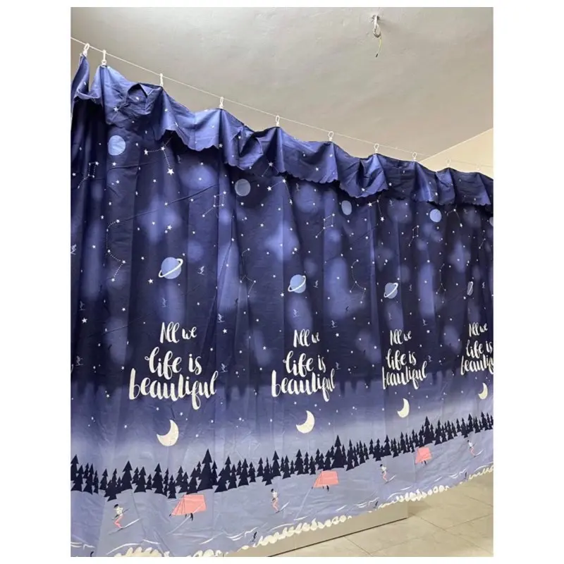 Rido Rèm Che Nắng Cotton Poly Đa Năng - Ngăn Phòng Hiệu Quả 0