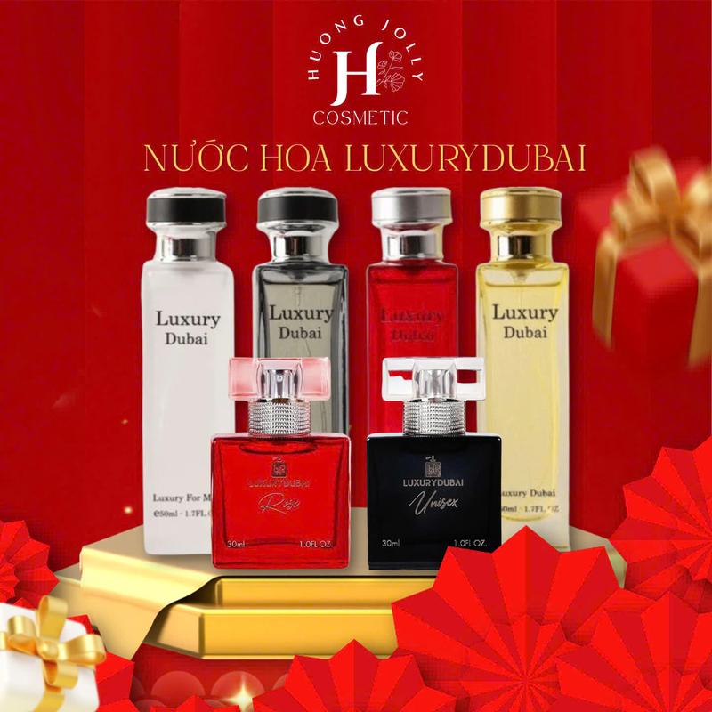 Nước Hoa LUXURY DUBAI Chai 50ML Và 30ML Thơm Sang Trọng Quyến Rũ Cuốn Hút - Xịt Thơm Cosmetic Women PERFUME