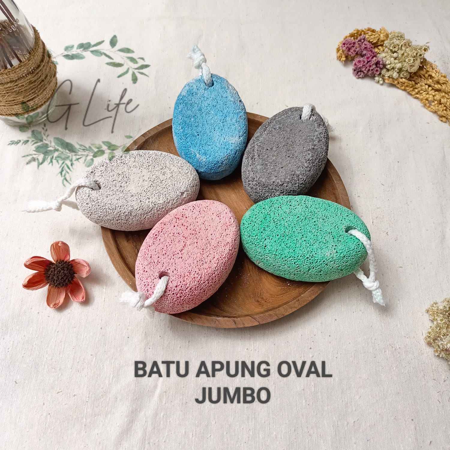Batu Apung Scrub Kaki/Batu Apung Gosok Kaki Natural Pumice Stone