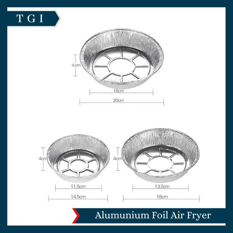 TGI - ALUMUNIUM FOIL AIR FRYER ALAT BANTU MASAK LEBIH CEPAT MATANG TAHAN PANAS 5