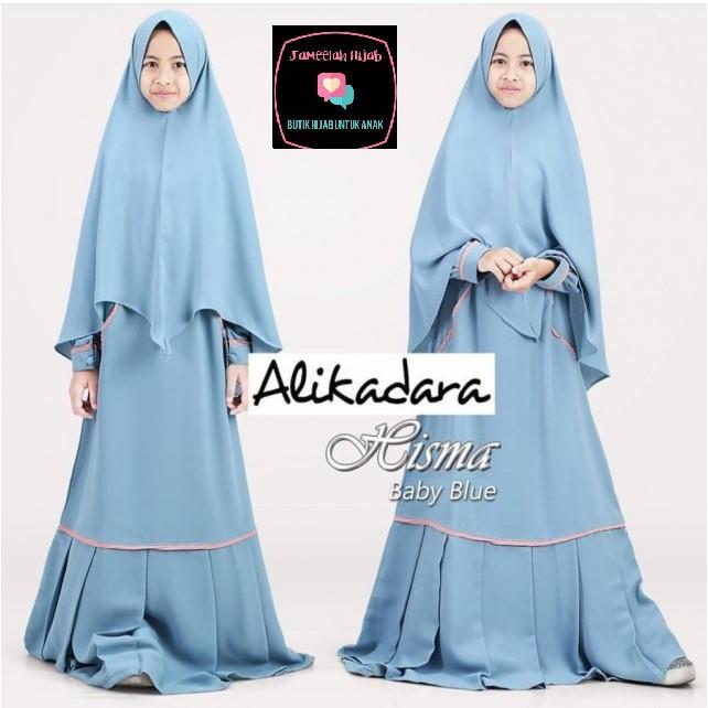 alikadara syar'i// gamis remaja perempuan2025// gamis set kerudung// gamis anak lebaran 2025/ baju  muslim  tanggung/ baju anak lebaran 2025 5