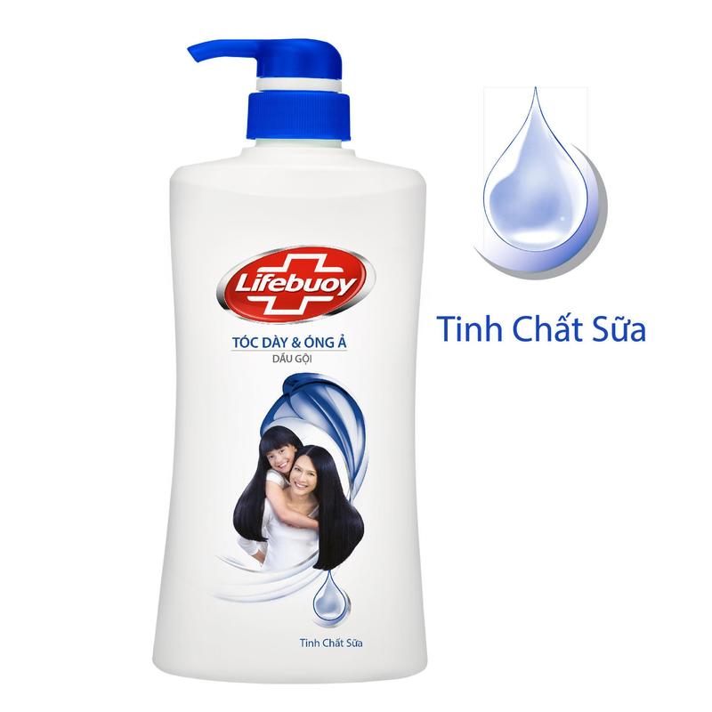 HSD 2027 CÓ QUÀ Dầu gội đầu Lifebuoy Tóc Dày & Óng Ả 640g dùng được Cho Bé Chăm Sóc Tóc