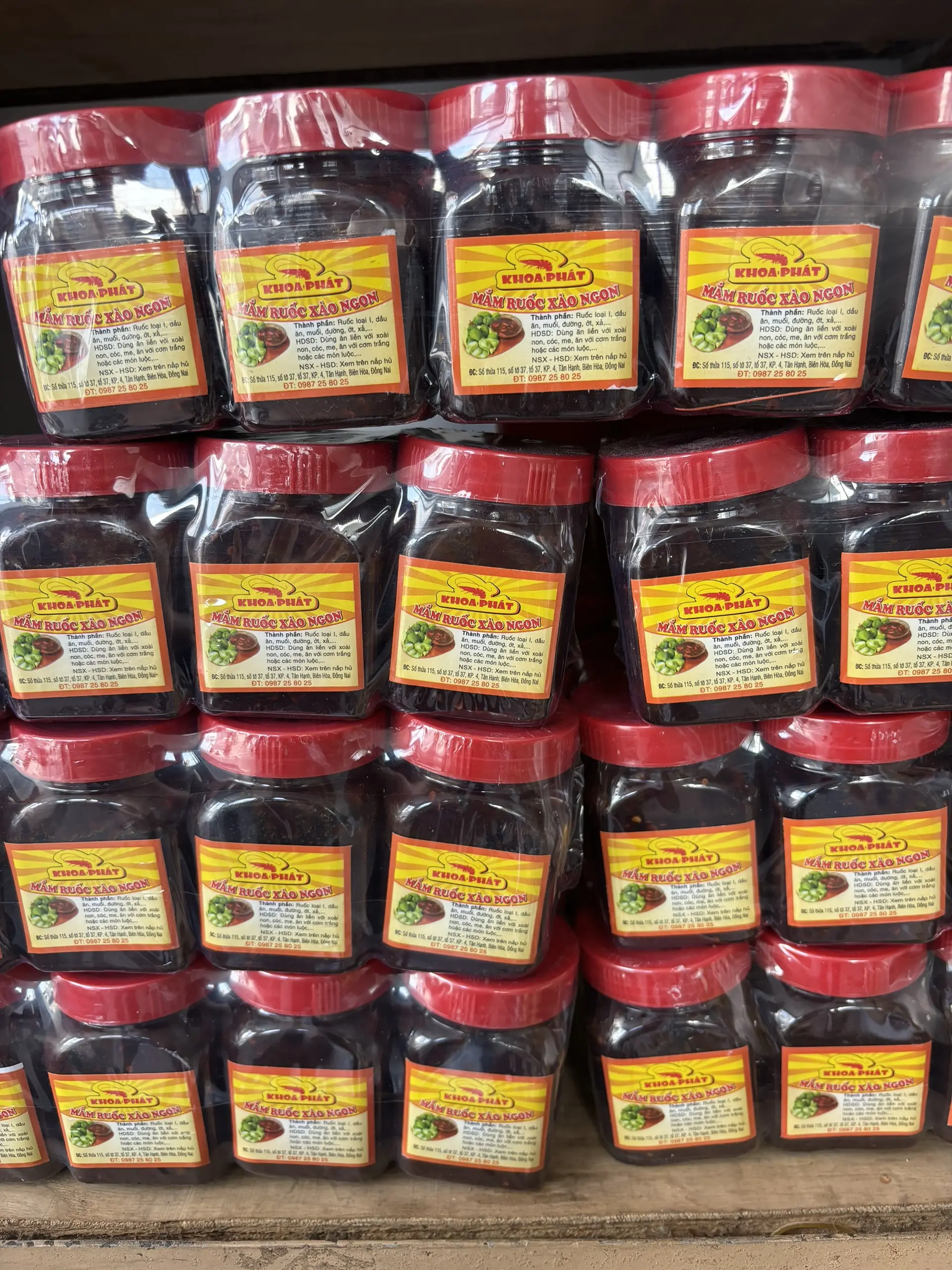 Mắm ruốc xào ngon Khoa Phát 140g