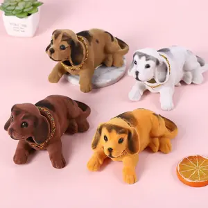 DOUBLE SIX PAJANGAN DASHBOARD MOBIL BONEKA KEPALA GOYANG NODDING DOG CAT RABBIT TURTLE TIGER