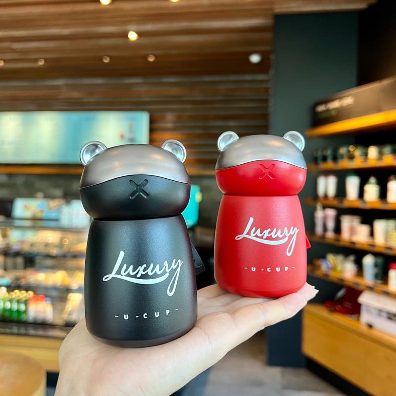 Bình giữ nhiệt mini gấu BEAR thể tích 120ML chất liệu inox sus 304 giữ nhiệt siêu tốt BN143