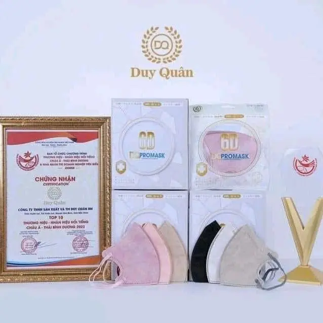 200khau trang 6d duy quân kháng khuẩn