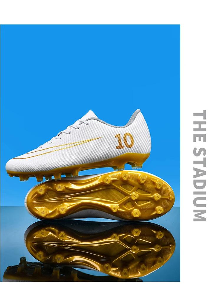 Product Introduction of Professional Men Football Shoes TF/FG Professional Boy Football Field Boots Society Cleats Soccer Shoes Fast Non Slip Sneaker 21