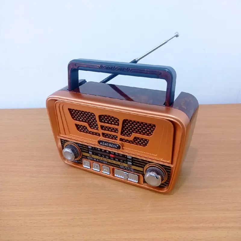 Radio Asatron R-1117 USB Bluetooth dengan Saluran FM, AM, dan SW 3