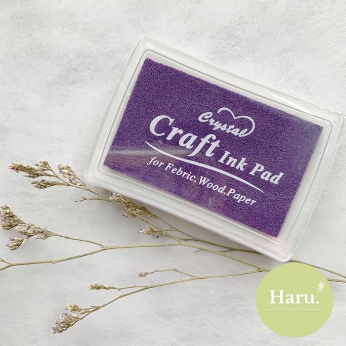 Gambar Bantalan Tinta Stempel Warna Warni Craft Ink Pad DIY Stamp Ink dari Haru.collections Kota Batam 3 Tokopedia