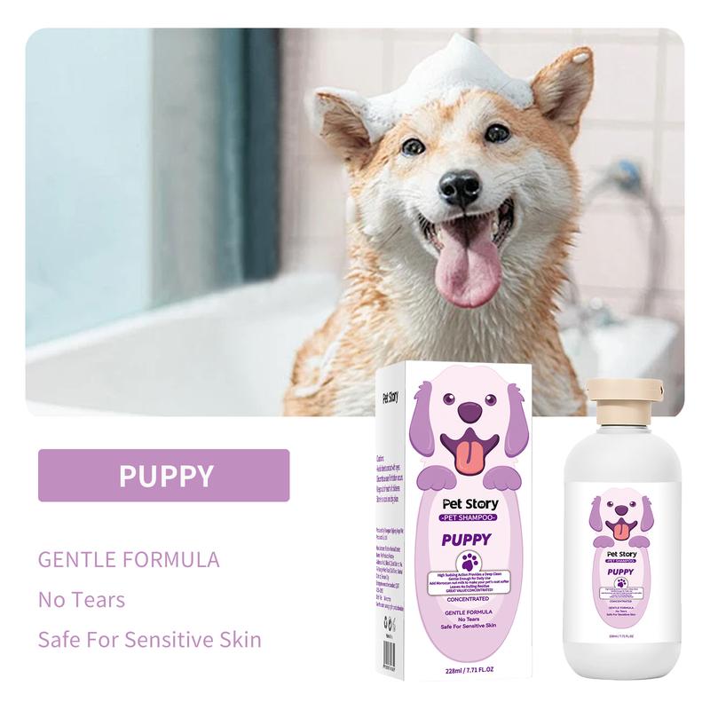 Product Introduction of Pet Shower Gel for Cats and DogsUniversal Pet Cat Bathing ShampooPet Dog Cleaning Bath Whitening and Scent Retaining Cleaning Solution 6