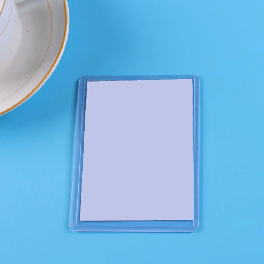 Bảo vệ thẻ trong suốt PVC, cao su cứng, 1 / 10 cái, tay áo trò chơi, tay áo câu đố, cho thẻ
