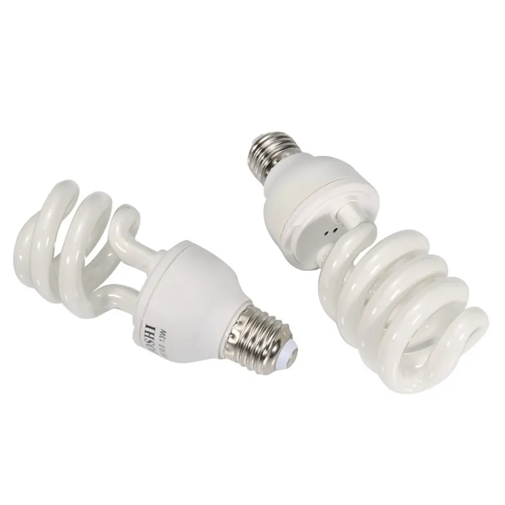Rhoudve 13W/26W 220-240V UVB 50/100 Lamp Terrarium Tortoise Reptile Heating Light Bulb