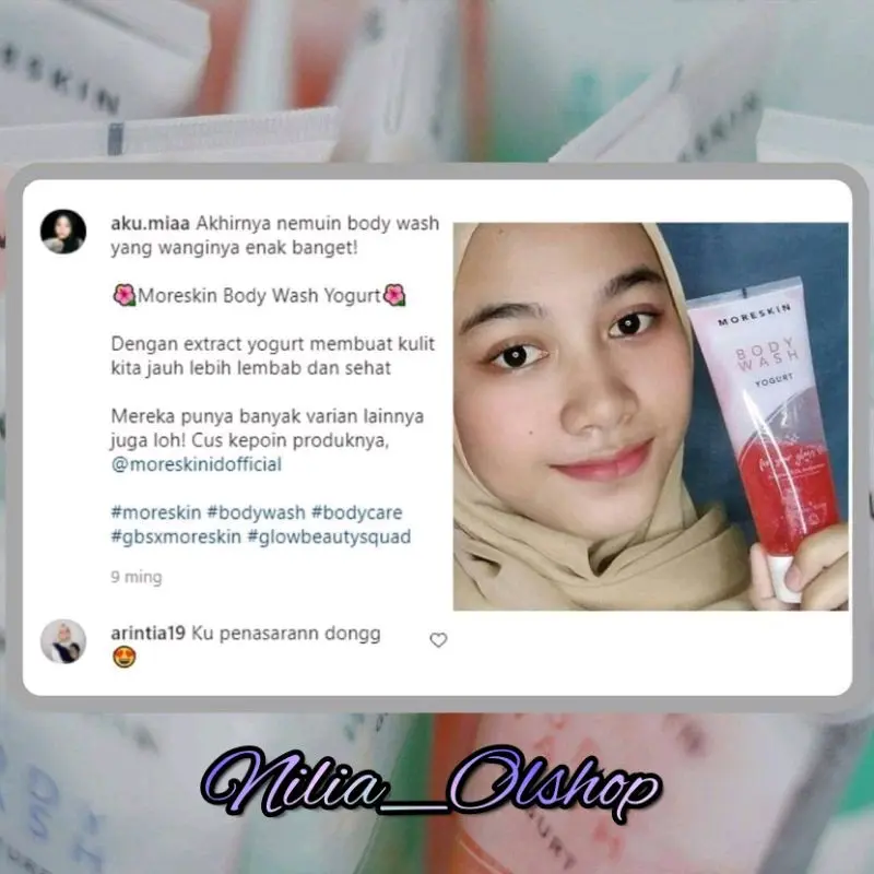 moreskin body wash sabun mandi cair moreskin nasa original 7