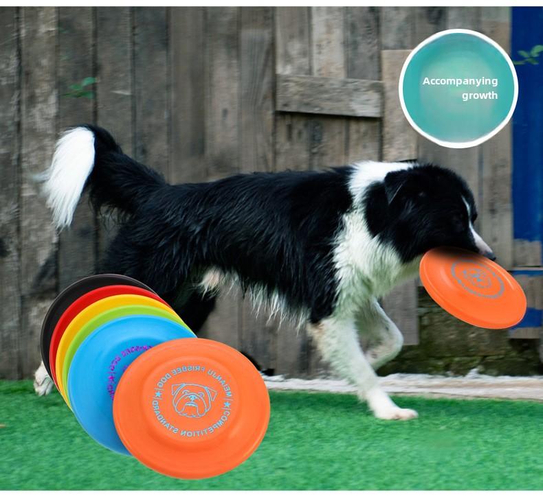 Product Introduction of Pet Training Frisbee, Durable Chew-Resistant Frisbee, Pet Toy Disc, Dog Training Disc, Floating Throwing Toy 6