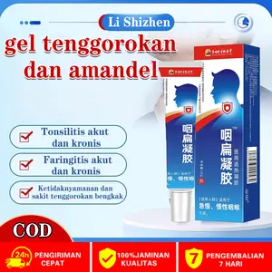 [ New ]  Gel Tenggorokan Datar Medis / Beli Satu Gratis Satu / Pengiriman Cepat dalam 24 Jam / Mengi Sakit Tenggorokan dan Radang Amandel / Krim untuk Meredakan Pembengkakan Tenggorokanproduk berkualitas