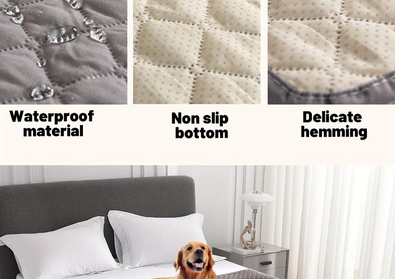 Product Introduction of Anti Leaking & Non-Slip Dog Bed Cover,Pet Blanket Sofa Pet Bed Mat,Mattress Protectors Car,Furniture Couch Cover for Cats Dogs 10