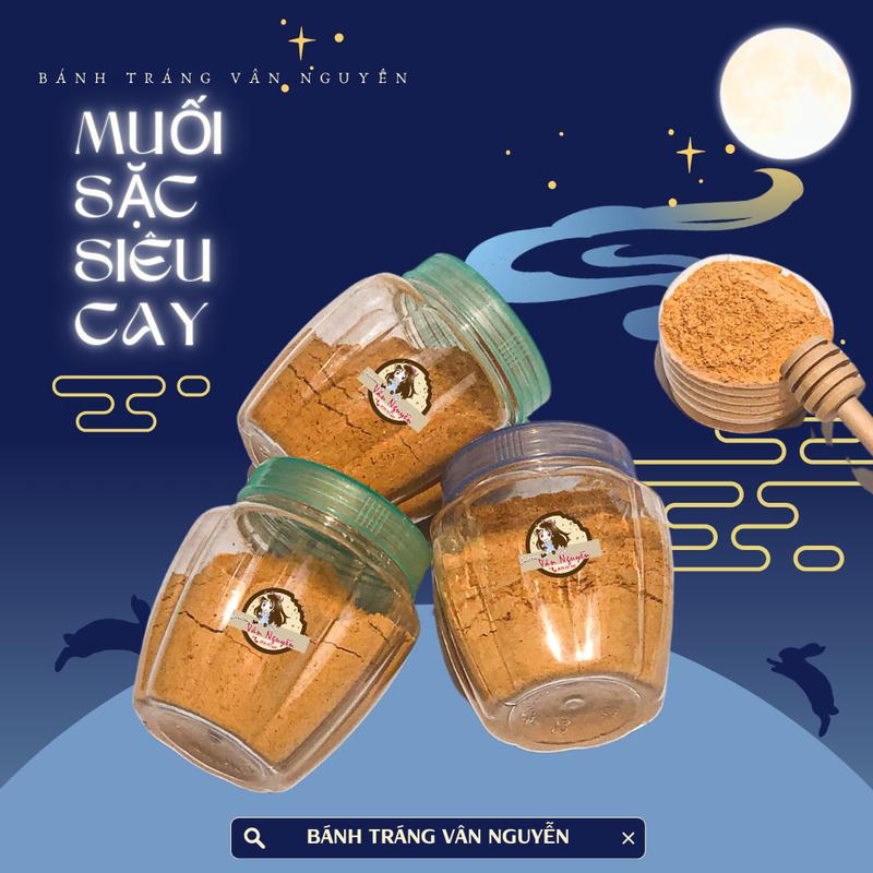 Muối ớt nhuyễn Tây Ninh siêu cay độc quyền ăn chay được. Bánh tráng VÂN NGUYỄN Gia Vị Bột