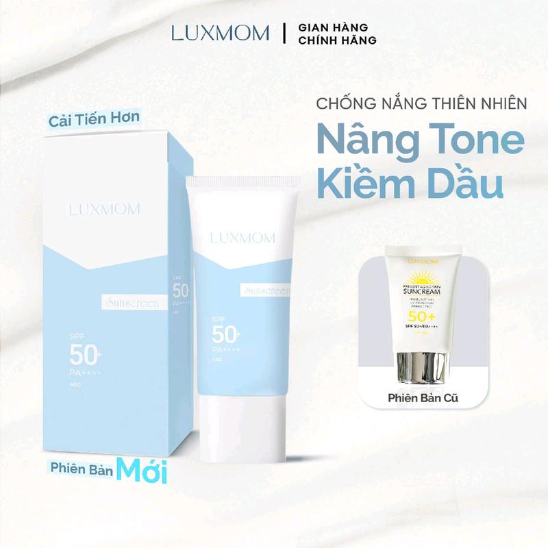 Bộ Chăm Sóc Da Hoàn Hảo Gồm Kem Rau Má + Sữa Rửa Mặt + Kem Chống Nắng Luxmom Skincare r đồ 5