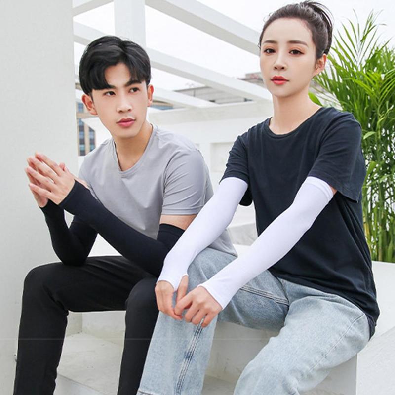 Product Introduction of Unisex Summer Arm Sleeves Sun UV Protection Breathable Cooling Arm Covers For Outdoor Cycling Running Mountaineering Arm Protection 18