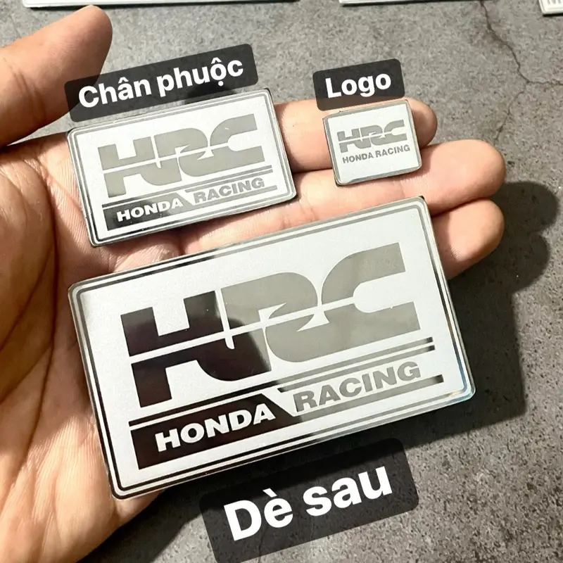 Tem nhôm dè sau / chân phuộc AB, Vario