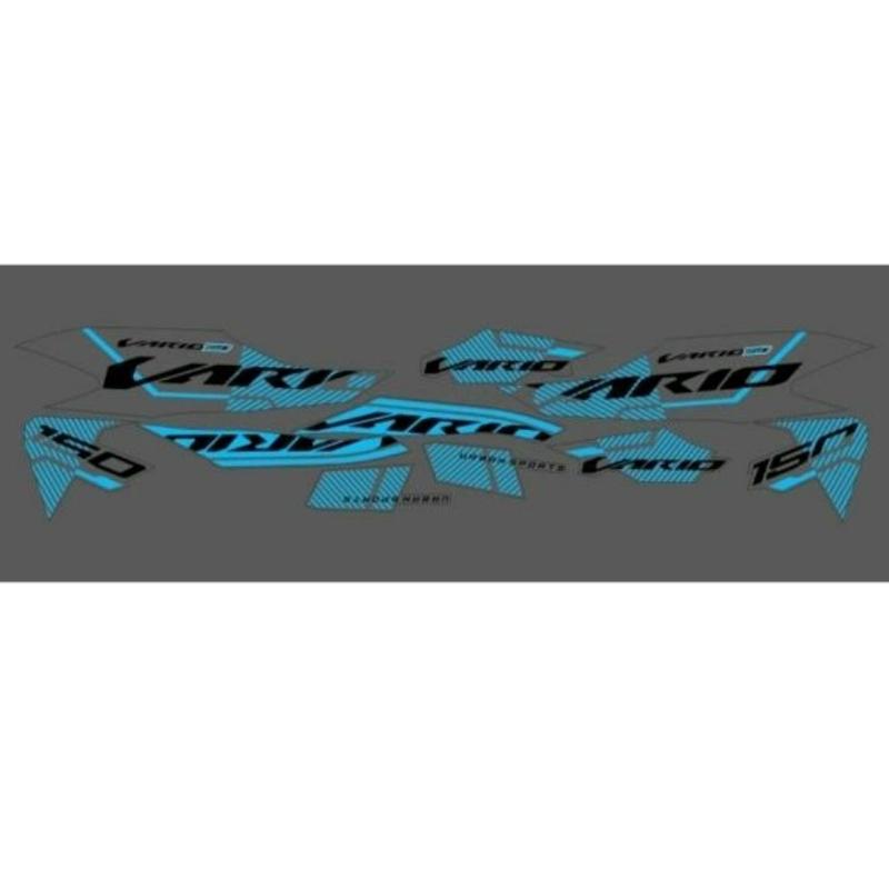 STRIPING TRANSPARAN GLOSSY/DOFF VARIO NEW GEN 1 125/150 MALAYSIA VERSION 2018-2021 Motorcycle 6
