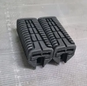 Footstep Depan Karet Hitam Universal Yamaha Honda Motor Motorcycle