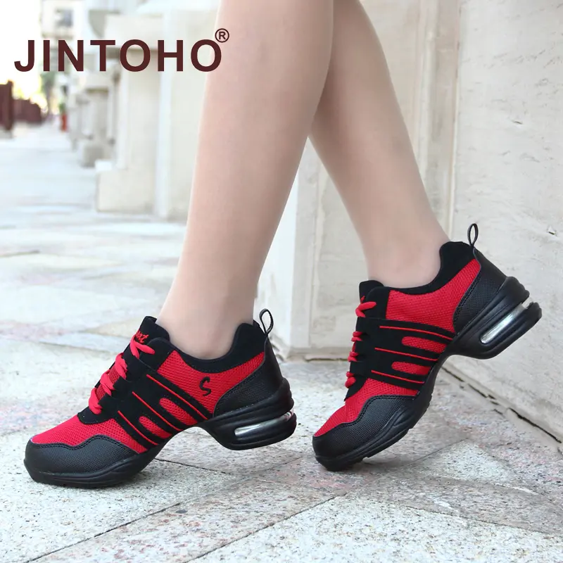 Giày Thể Thao, JINTOHO, Bán Chạy, 2024 EU35-44, Đế Ngoài Mềm, Giày Khiêu Vũ Hơi Thở, Giày Giày Thể Thao Cho Nữ, Giày Tập Luyện, Giày Jazz Khiêu Vũ Hiện Đại 2
