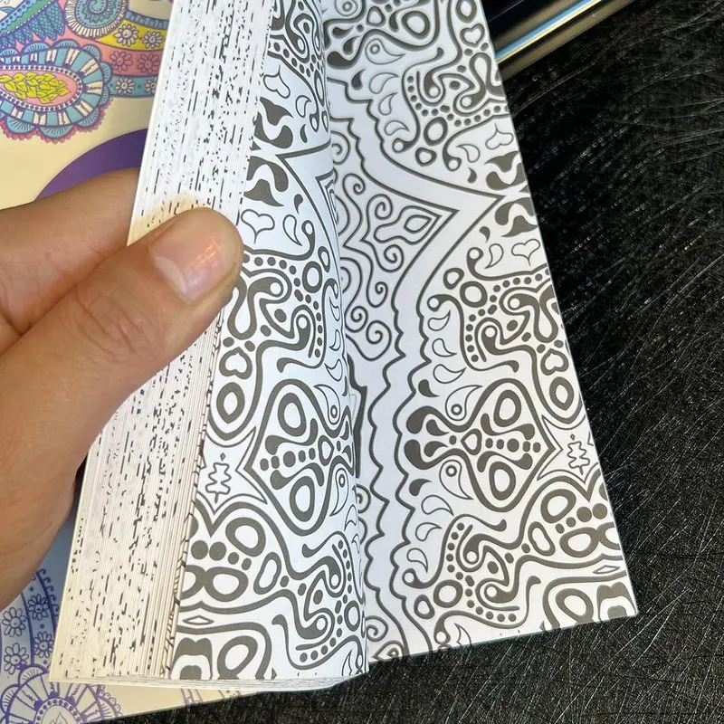 Adult Decompression Coloring Book, Creative DIY Painting Books, Art Color Matching Exercise Supplies 3