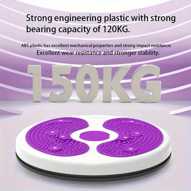 Product Introduction of Magnetic Twisting Waist Disc, 1 Count Home Fitness Equipment with Handle, Waist Twisting Machine, Fitness Equipment for Home Gym 7