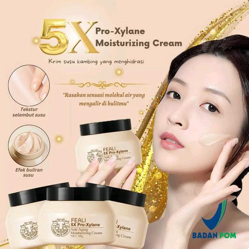 FEALI 5X Pro-Xylane Goat Milk Anti Aging and Moisturizing Cream 1