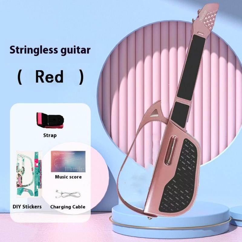 XPKTOY Nóng với Auto Chord Guitar điện không dây có thể gập lại Di động Đơn…