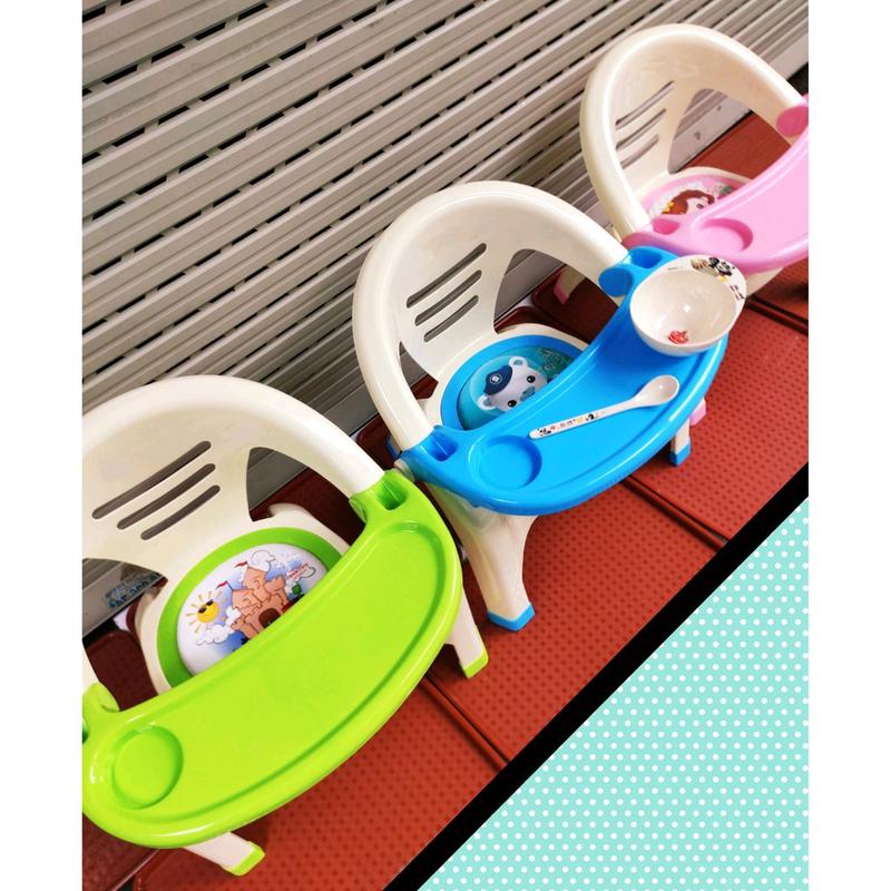 Ghế ăn dặm 1828 Việt Nhật ️️ Có đệm ngồi lên kêu chíp chíp