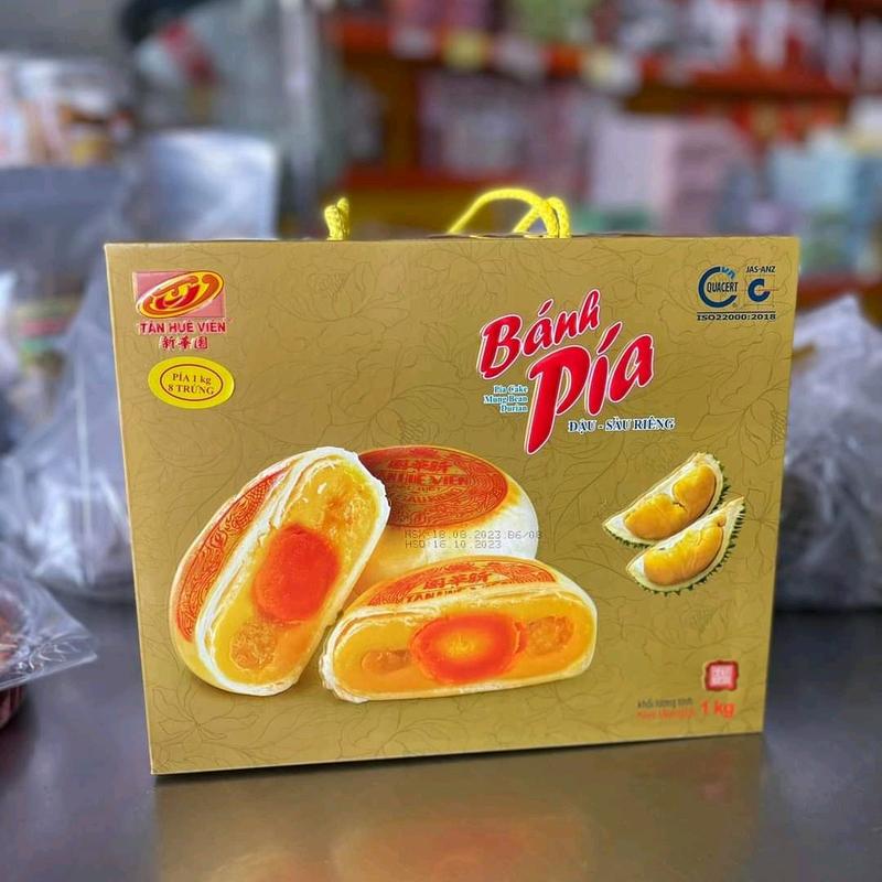 Bánh Pía Sóc Trăng Siêu To 8 Trứng Tân Huê Viên - Snack, Food - Sen, Chua Thức Ăn Cake crepe 4