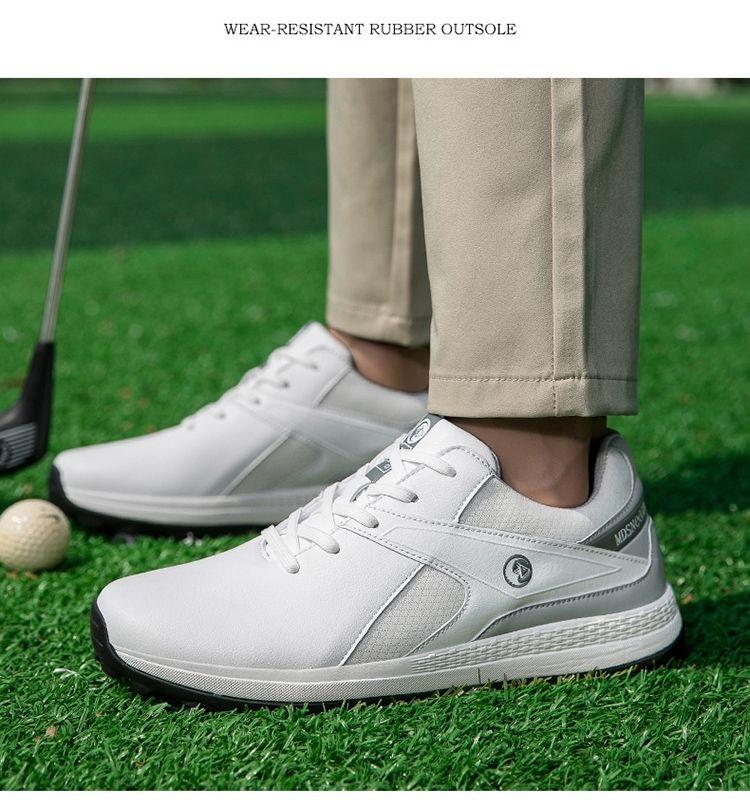 Product Introduction of Foreign Trade Wear-Resistant Men's Shoes Outdoor Leisure Sneaker Comfort Trend Breathable Men's Golf Shoe Shock Absorption Non-Slip Xz25057 18