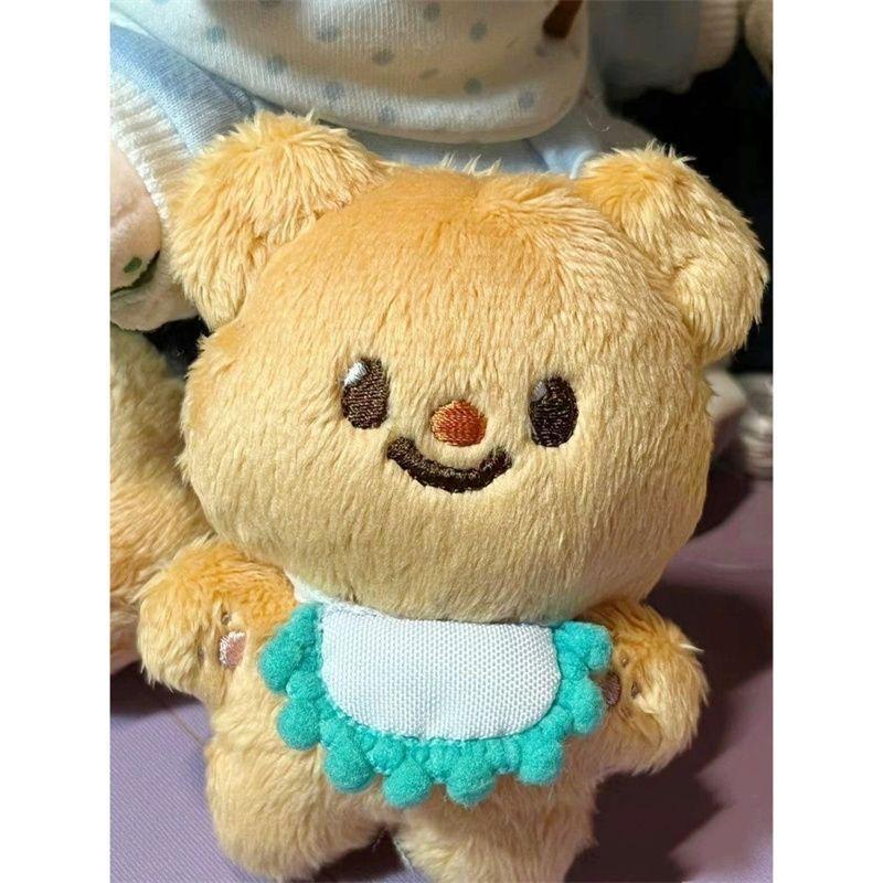 Product Introduction of Super Cute Thai Butter Bear Plush Doll Backpack Chain Pendant Stuffed Toy Gift for Girlfriends 4