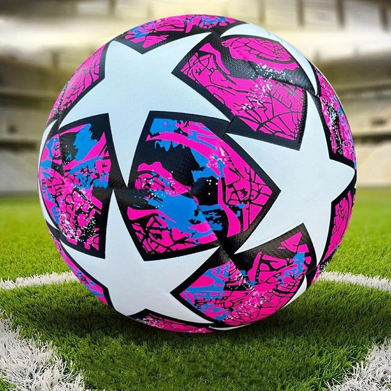 Size 5 Anti Slip Soft PU Leather Soccer Football Outdoor Sports Football Training Match 8