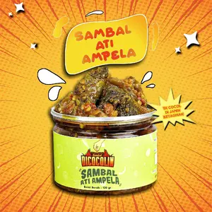 Sambal Ati Ampela Sambaldicocolin pilihan yang lebih sehat indonesia halal SPP-IRT