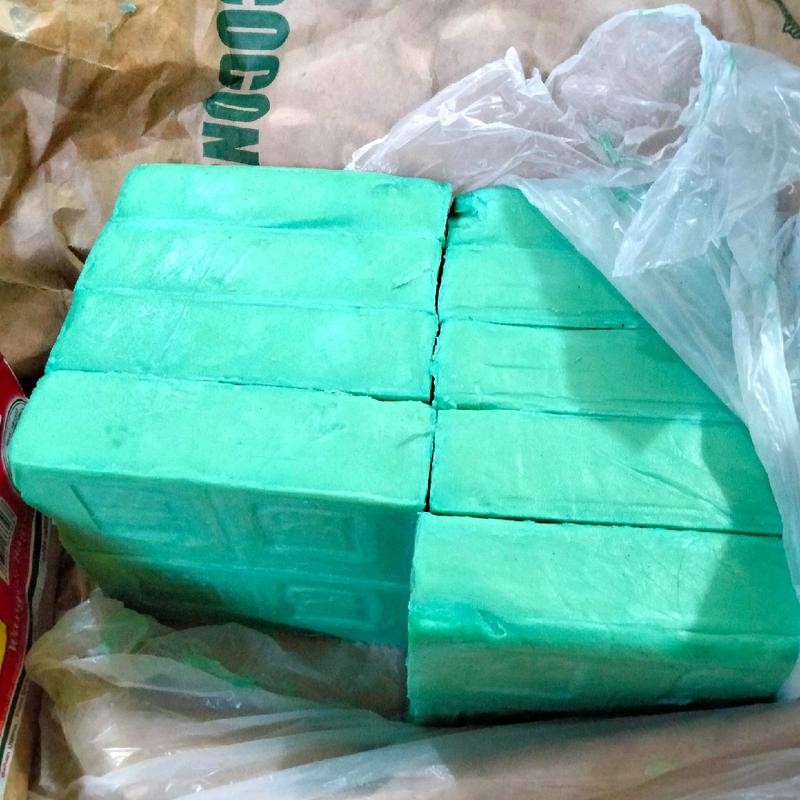 Sabun batang tlepon hijau 1