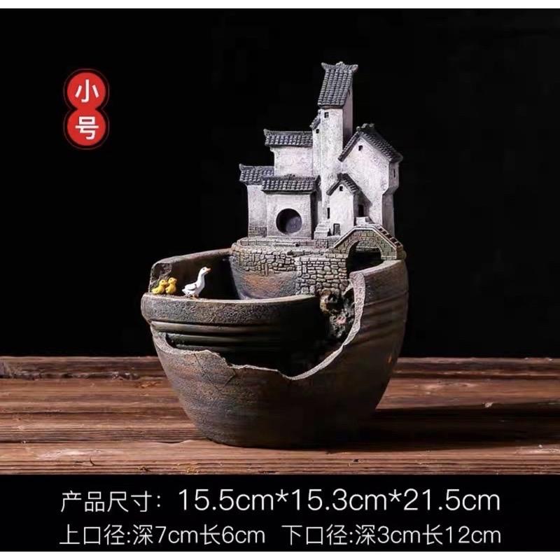 nhà mô hình cây cảnh trồng tiểu cảnh trong nhà 6