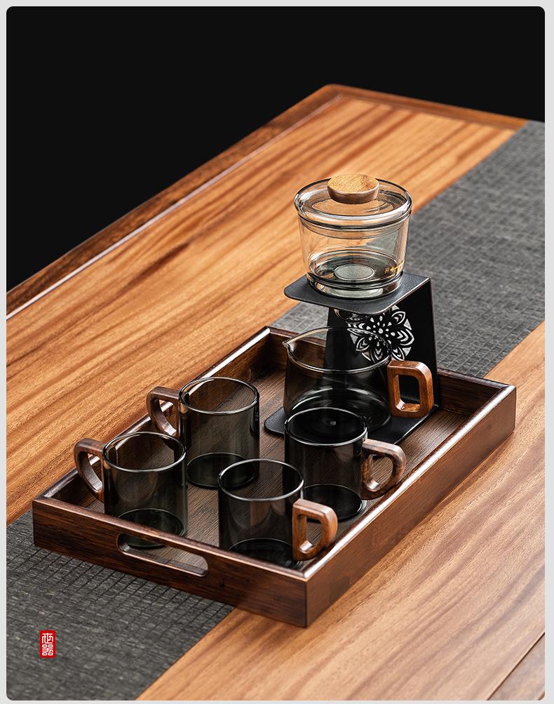Product Introduction of Teapot making tea household 2025 new tea separator glass liner tea set elegant cup making teapot lazy tea set perfect  teapot 11