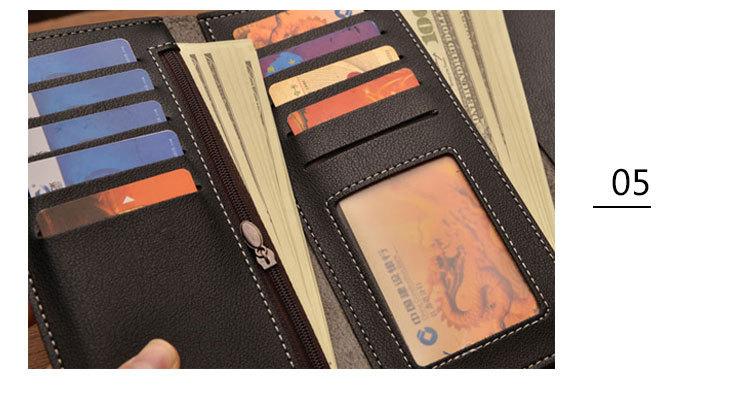Product Introduction of New Fashion Long Women Wallets High Quality PU Leather Women's Purse and Wallet Design Lady Party Clutch Female Card Holder 15