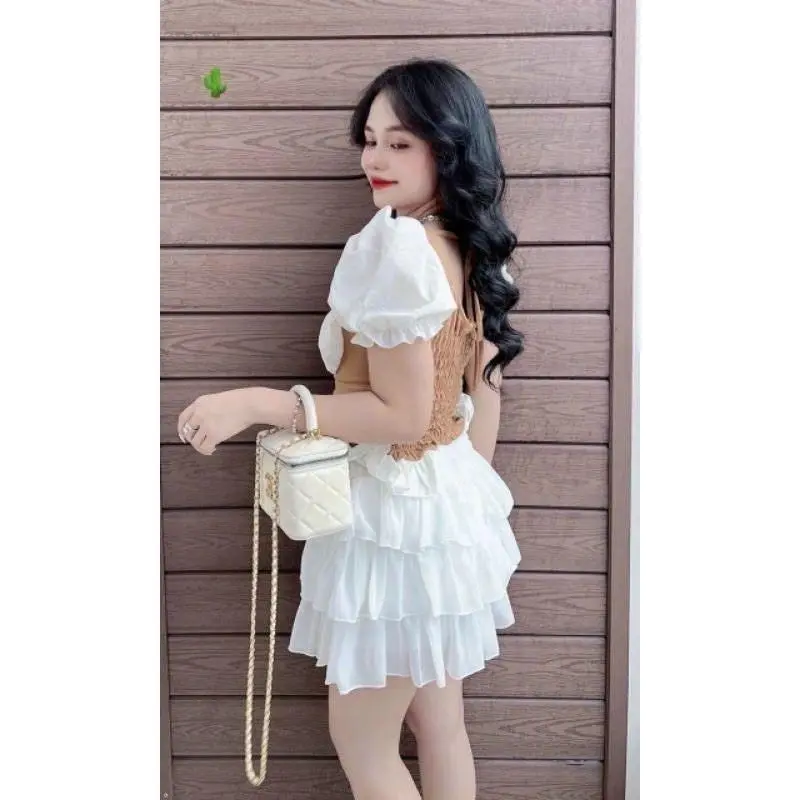 CHÂN VÁY VOAN 3 TẦNG CÓ LÓT QUẦN 7