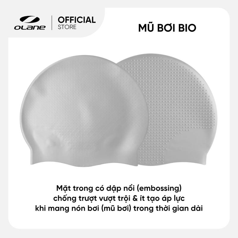 Mũ Bơi / Nón Bơi Silicon Người Lớn Olane Bio cho Nam và Nữ Sport 1
