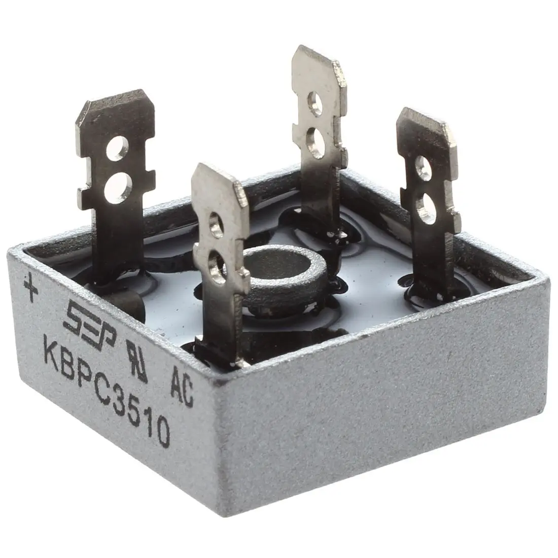 KBPC3510 35A 1000V Single Phase Square Diode PCB Bridge Rectifier