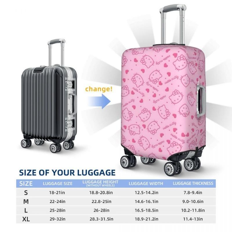 Product Introduction of Vỏ Bọc Hành Lý In Hình, Thiết Kế Đáng Yêu, Tay Áo Bảo Vệ Vali, Co Giãn Và Đàn Hồi, Thích Hợp Cho Vali Du Lịch, Vỏ Bọc Hành Lý 18
