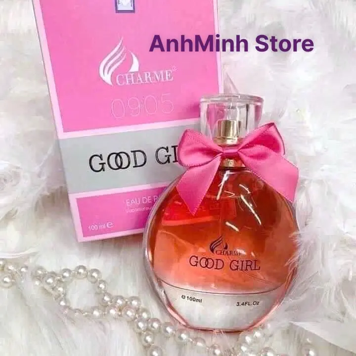 (Cam Kết Chính Hãng) - Mua 1 Tặng 1- Nước Hoa Charme Good Girl 100ML Cosmetic Perfume Women Xịt Thơm 4