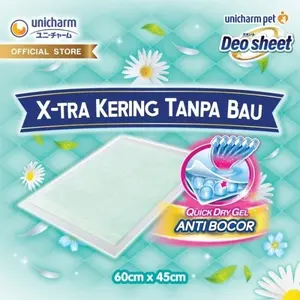 Deo Sheet Wide Size W42 Green 1 LEMBAR Underpad Anjing Anti Bau pi