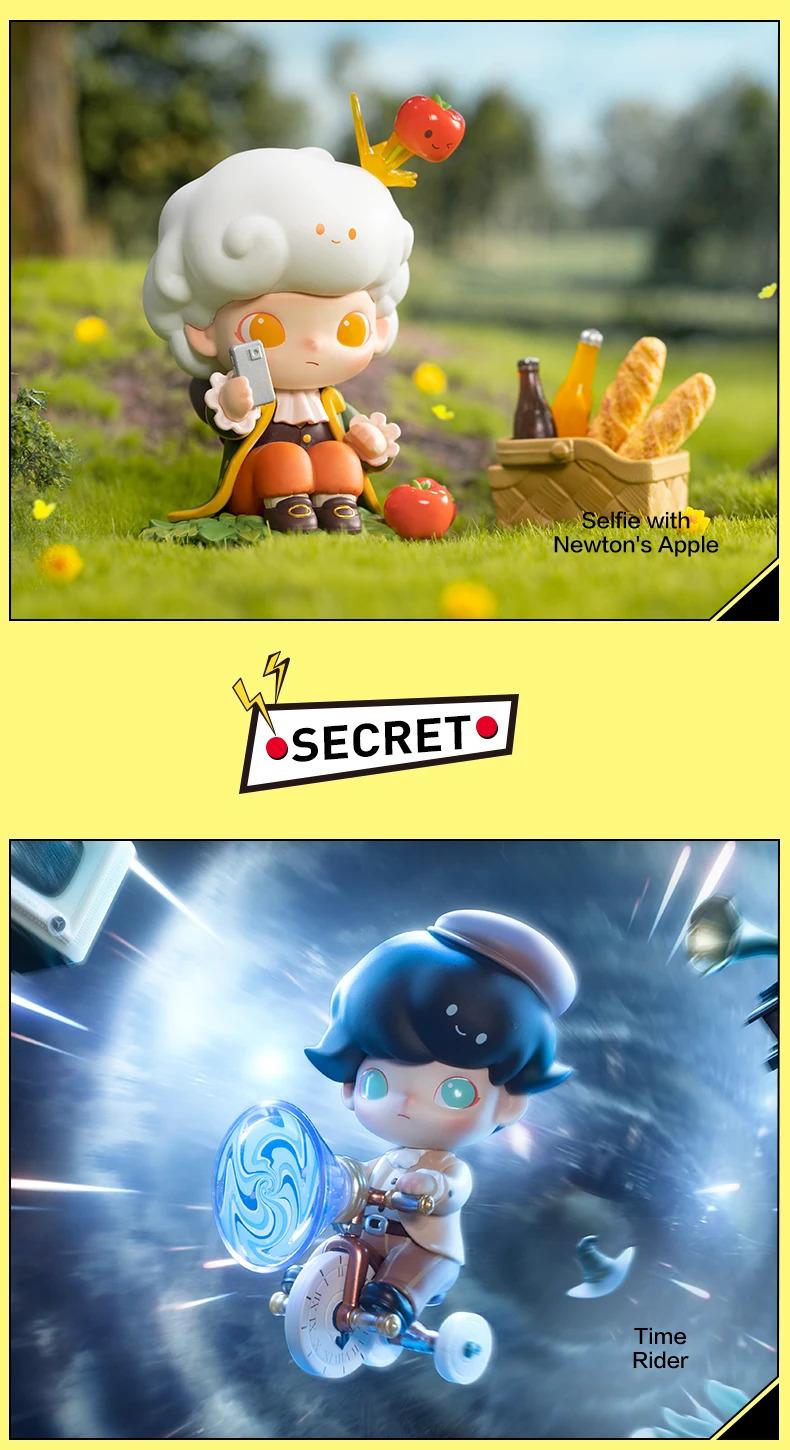Product Introduction of Dimoo Time Travel Series Blind Box Figures Confirmed Style Creative Doll Ornaments Cute Gifts 18