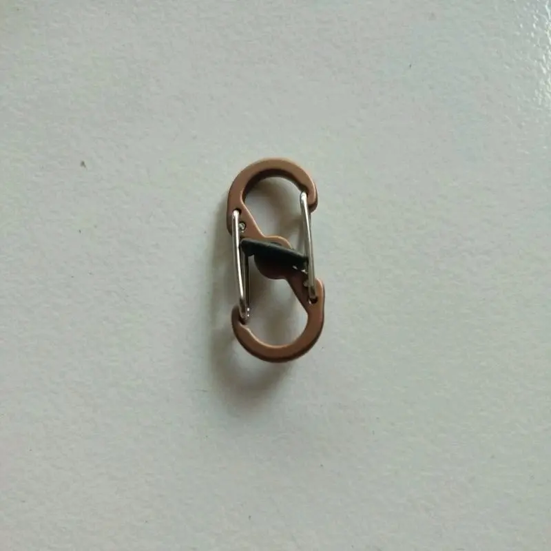 Gantungan Metal S-biner carabiner  Premium Quality spring hook with Safety Lock 8